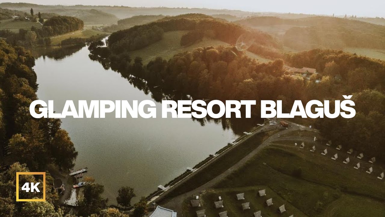 Glamping Resort Blaguš - Slovenia🇸🇮  4K walking tour
