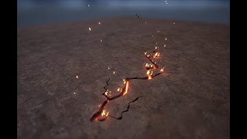 Ground Crack VFX - Unreal Engine