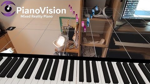 OVERVIEW - PianoVision | Part X Gameplay | Meta Quest 3 MR/AR/XR
