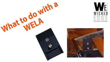 How to use the Wicked Edge Low Angle Adaptor