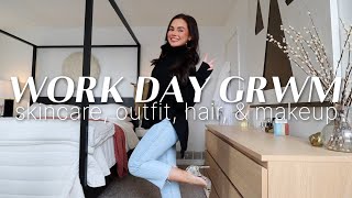Full Morning GRWM Routine for a Work Day || EJB
