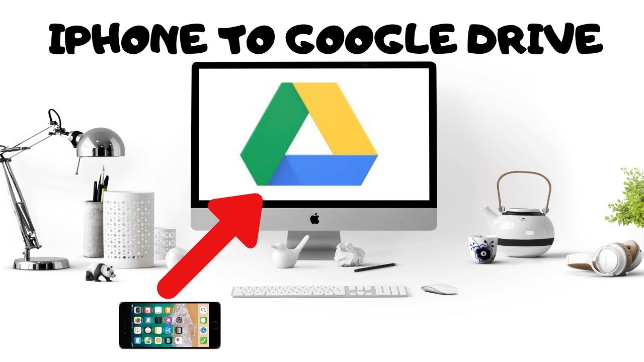 How to upload files and photos from your iPhone to Google drive YouTube