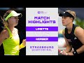 Magda Linette vs. Angelique Kerber | 2022 Strasbourg Quarterfinal | WTA Match Highlights