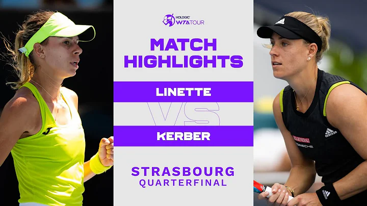 Magda Linette vs. Angelique Kerber | 2022 Strasbou...