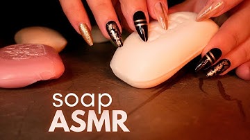 ASMR Scratching & Tapping on SOAP (No Talking) Background ASMR for work, sleep, study