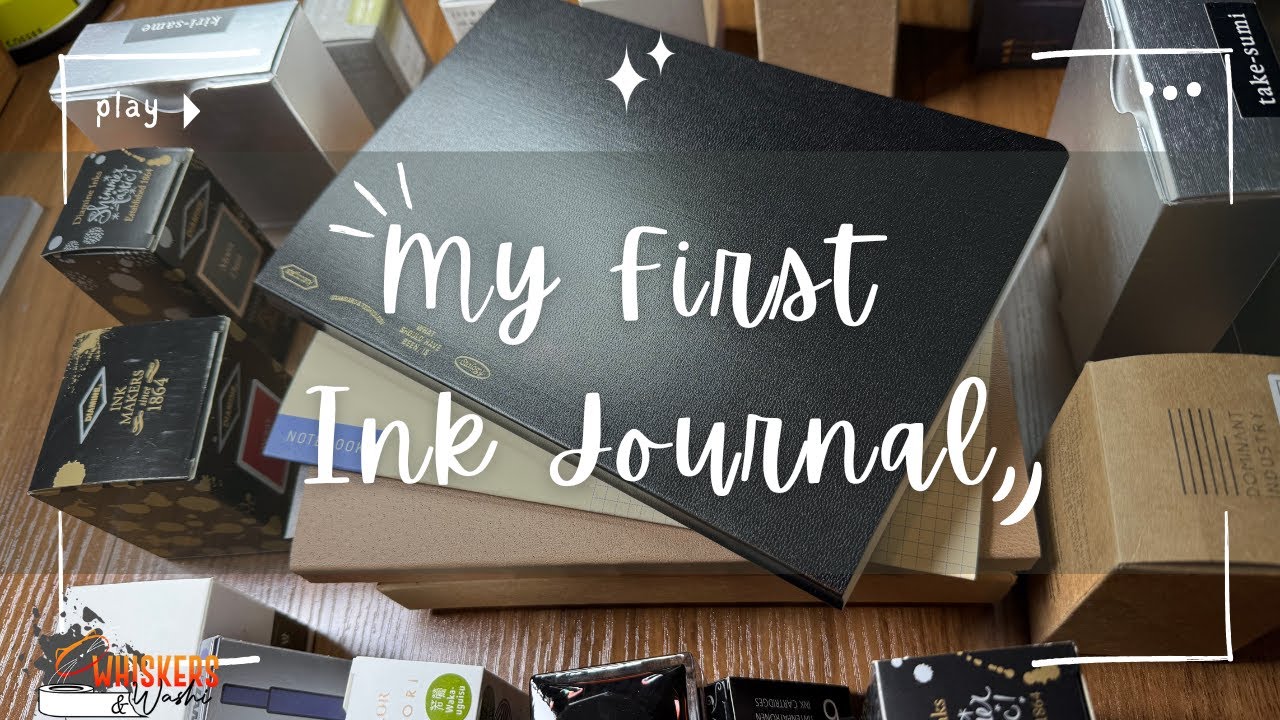First Ink Creative Solution Creating My First Ink Journal - YouTube