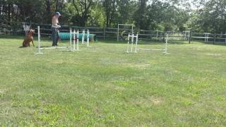 Pinwheel front cross