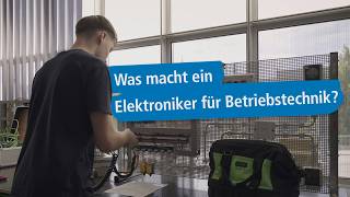 Elektroniker für Betriebstechnik (m/w/d) - deine Ausbildung, deine Zukunft!
