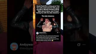 Daniel Radcliffe is living proof that he’s fully embraced his side quest era (like in Miracle Worker