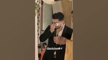 🥺men in love❤  boy crying weeding status beautiful✨ moments😍 of ring💍 ceremony/#love ❤#wedding 👰💍🤵💒