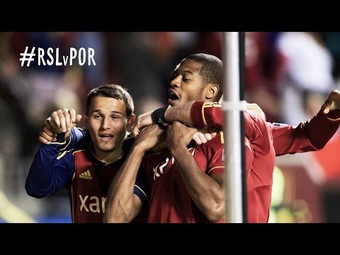 GOAL: Chris Schuler heads one home to level the score | Real Salt Lake vs. Portland Timbers
