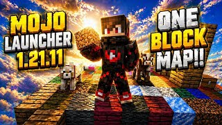 OneBlock Map Install in Mojo Launcher (1.21.11) | Full Easy Guide 🔥