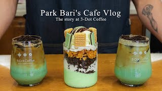 Кафе vlog / Нападение монетного шоколада! Oreo Mint Chocolate Parfait🍫 / asmr / Частное кафе