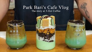 คาเฟ่ / ช็อกโกแลตมิ้นท์บุก! Oreo Mint Chocolate Parfait🍫 / asmr / ร้านกาแฟส่วนตัว