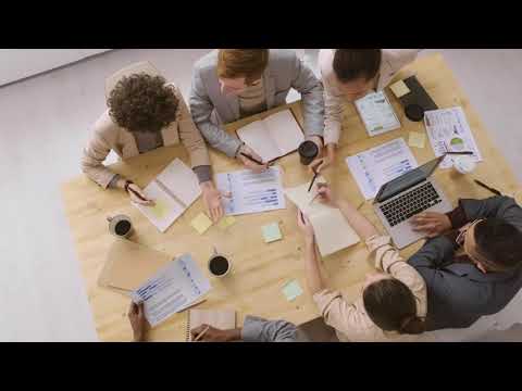 Office Video | People Working As A Team | Group Meeting | Business | Free Stock Footage