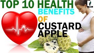 10 health benefits of custurd apple || custard apple benefits cancer || custard apple and diabetes