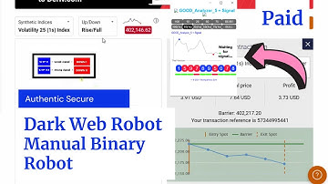Lire Results Manual Trading Robot - Dark Advance Robot | Authentic Secure Manual binary Robot
