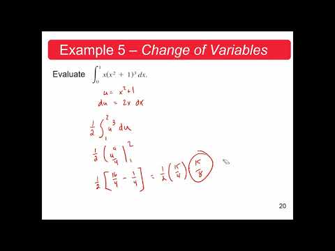 Change of Variable