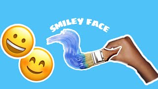 How To Draw A Smiley Face