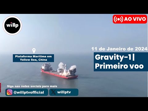 [Exclusivo] MISSÃO GRAVITY-1/PRIMEIRO VOO | ORIEN SPACE - CHINA