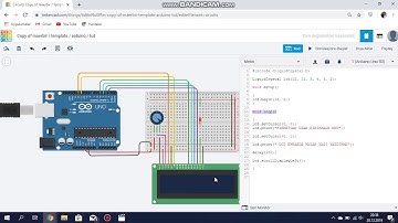 arduino lcd ekrana yazı yazdırma