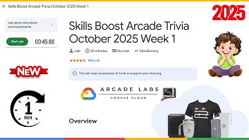 Skills Boost Arcade Trivia October 2025 Week 1