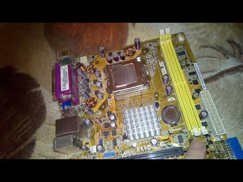 Обзор Материнской Платы ASUS P5S MX SE - YouTube