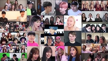 BTS - BOY WITH LUV feat. Halsey [ MEGA MASHUP REACTION ]  방탄소년단 -SuperB