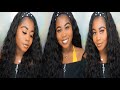 Affordable Water Wave Headband Wig !! | Ft. Amazon Water wave wig - Unice Hair