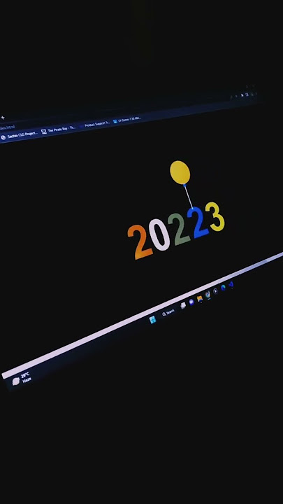 Creat a new year wishes Using HTML CSS😉😉 #css #html #animated #newyear #animatedvideo #coding
