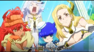 Best Moments Of The Goddesses In Tondemo Sukiru De Isekai