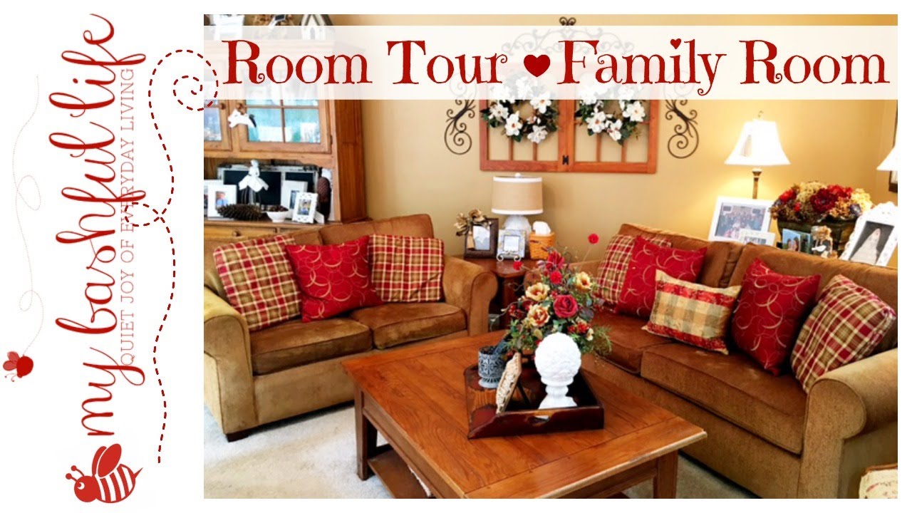 Room Tour / Family Room YouTube