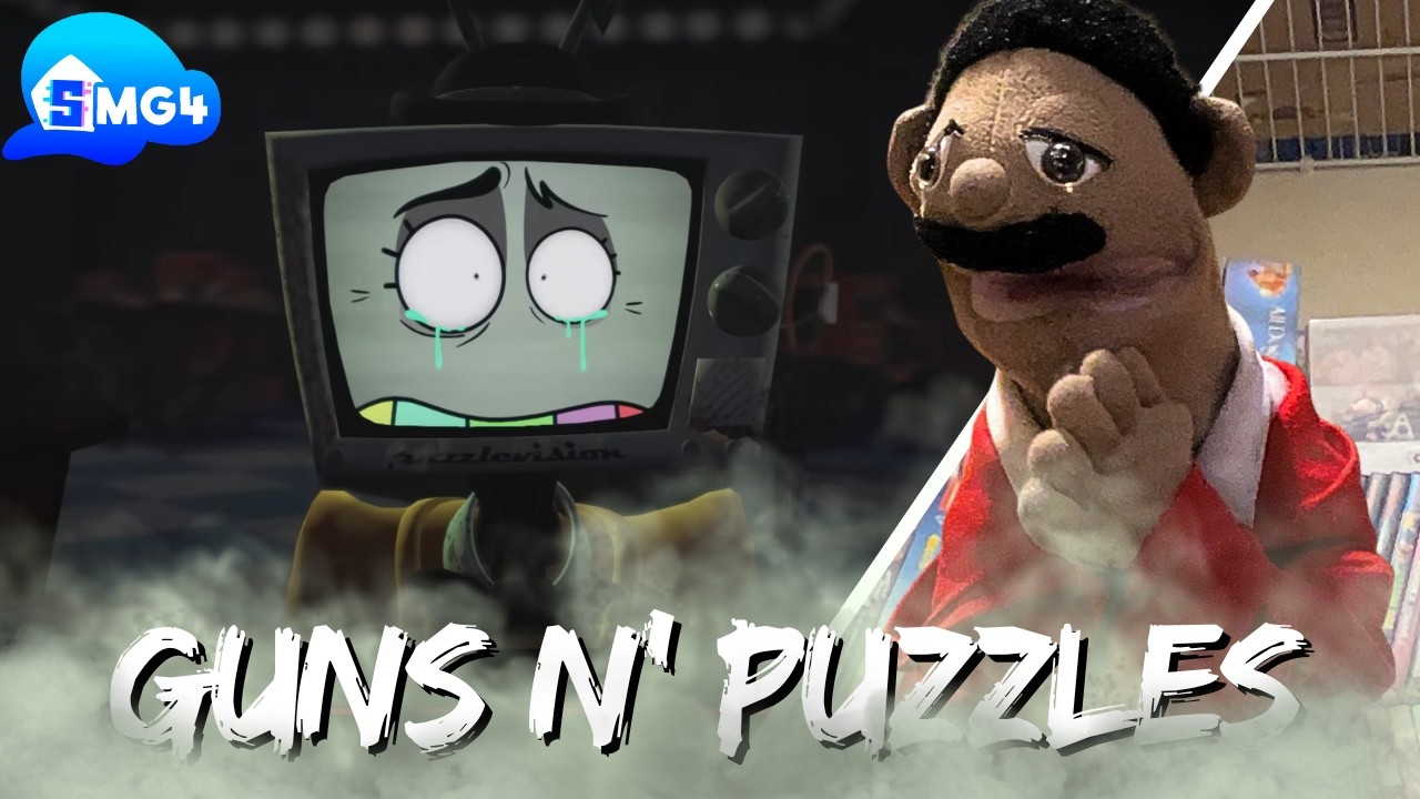 SMG4 Movie: Guns N' Puzzles Reaction (Puppet Reaction)