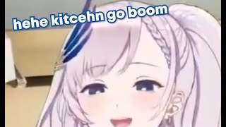 how do i explode the kitchen?