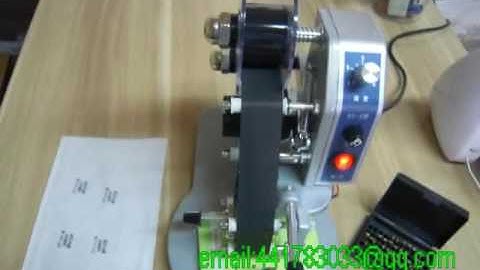 DY 8B Hand pressure coder print machine