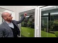 How do integral blinds work in bifold doors? What are the different types of integral blinds?