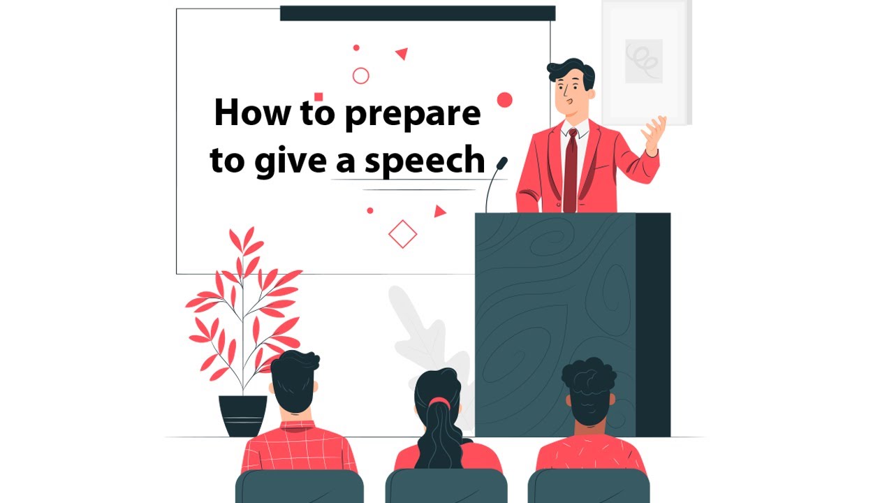 how to give a speech youtube