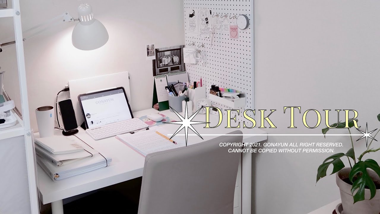 ̊₊ 𝐃𝐞𝐬𝐤 𝐓𝐨𝐮𝐫 *｡데스크 투어 / 타공판 인테리어 / 대학생 방 꾸미기 / 공부방 YouTube