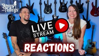 Wednesday evening LIVE music Reactions with Songs and Thongs!