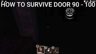 How To Beat Door 90 To 100 Easily Doors ROBLOX