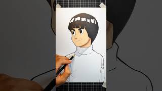 Rock Lee #shortvideo #desenhando #shortsfeed #shorts #short #shortsyoutube