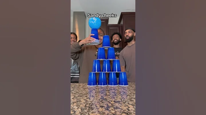 STACK THE CUPS CHALLENGE #shorts