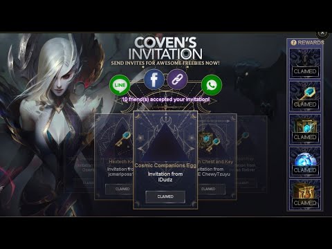 OPENING COVEN'S INVITATION EVENT - LEAGUE OF LEGENDS
