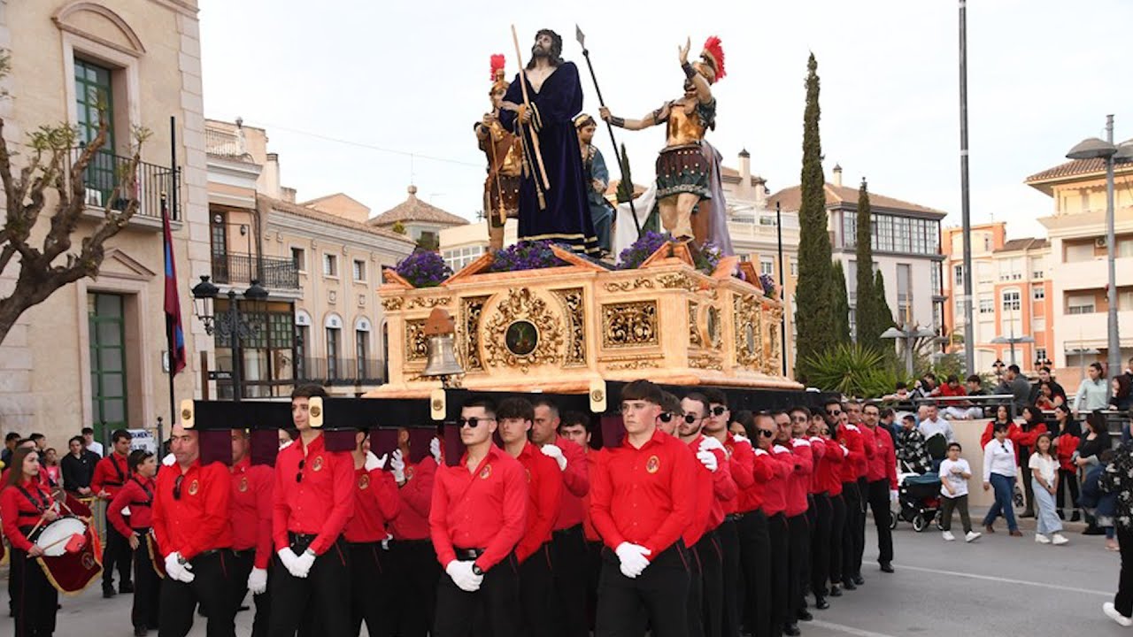 Bendición del nuevo trono para el grupo escultórico del Lavatorio de Pilatos | Totana 2024