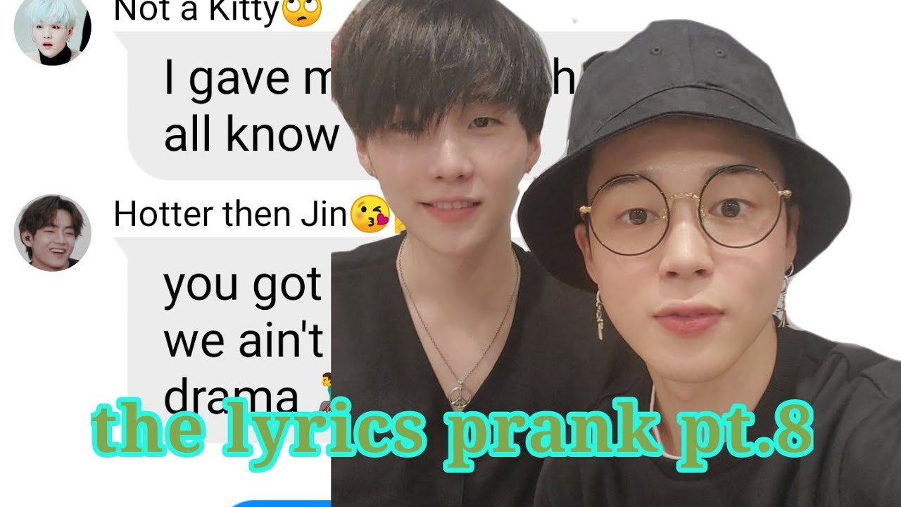 BTS Text-The lyrics prank pt.8(lose you to love me-Selena Gomez)//Yoonmin//