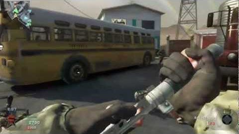 CoD Black Ops - Nuketown triple kill with tomahawk/ballistic knife