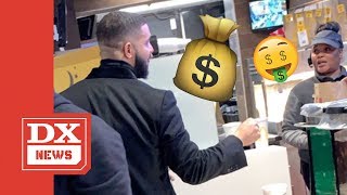 Drake Straight Up Just Gives 2 McDonald's Employees $10K Each