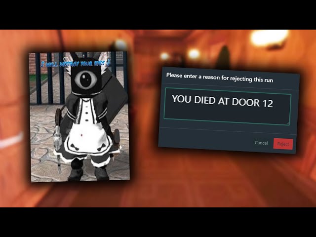 ⚠️ Jumpscare warning ⚠️ #roblox #doors #speedrun #fail #funny #fyp #st