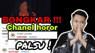 Bongkar hantu asli atau palsu di channel Ian cy 'creator YouTube'