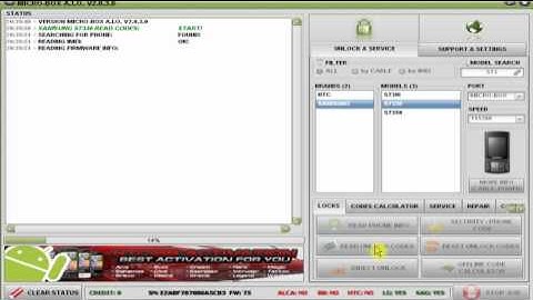 samsung s7330 read codes by microbox